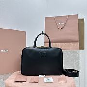 Miu Miu Top Handle Bag Black 34x23x10cm - 1