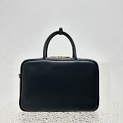 Miu Miu Top Handle Bag Black 34x23x10cm - 5