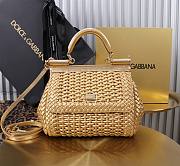 Dolce & Gabbana Sicily Interwoven Gold 20x15x6.5cm - 1