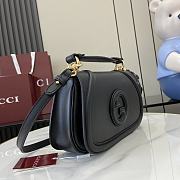 Gucci Blondie Small Top Handle Black Bag 26.5x16.5x8.5cm - 6