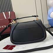 Gucci Blondie Small Top Handle Black Bag 26.5x16.5x8.5cm - 5