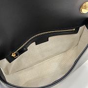 Gucci Blondie Small Top Handle Black Bag 26.5x16.5x8.5cm - 2