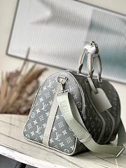 Louis Vuitton LV Keepall Bandoulière 45 Khaki Green 45x20x27cm - 6