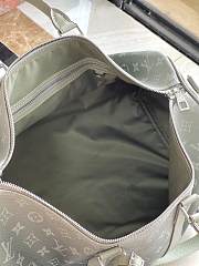 Louis Vuitton LV Keepall Bandoulière 45 Khaki Green 45x20x27cm - 5