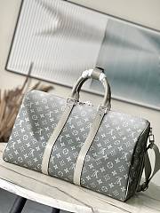 Louis Vuitton LV Keepall Bandoulière 45 Khaki Green 45x20x27cm - 3