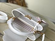 Louis Vuitton LV Capucines BB Bag White 27x17.3x9cm - 3