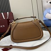 Gucci Blondie Small Top Handle Brown Bag 26.5x16.5x8.5cm - 5