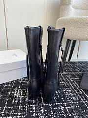 Celine Black Leather Boots - 4