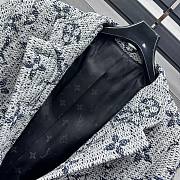 Louis Vuitton LV Monogram Tweed Straight Coat - 4