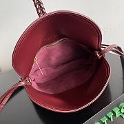 Bottega Veneta Medium Bag Liberta Red 30x20x8cm - 2