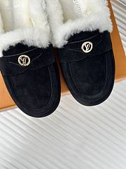 Louis Vuitton LV Soho Open Back Loafer Black - 3