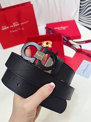 Ferragamo Belt Black 3.5cm - 1