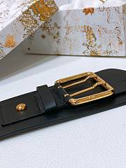 Dior Nolita Belt Black 8cm - 4