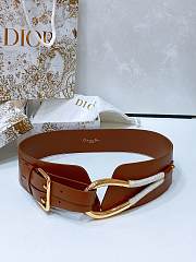 Dior Nolita Belt Brown 8cm - 1