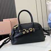 Miu Miu Adventure Black Shoulder Bag 28x16.5x10cm - 1