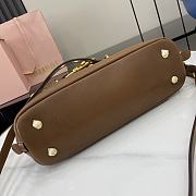 Miu Miu Adventure Brown Shoulder Bag 28x16.5x10cm - 3