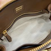 Miu Miu Adventure Brown Shoulder Bag 28x16.5x10cm - 2