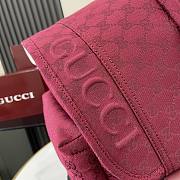 Gucci Medium Backpack With Logo Red 40x36.5x23cm - 4