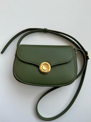 Loro Piana Ghiera Bag Green 23x16x8cm