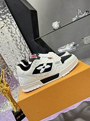 Louis Vuitton LV Trainer Black Beige Sneaker - 1