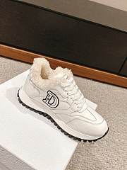 Dior C'est Sneaker White Winter Calfskin - 2