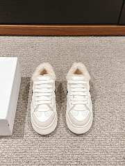 Dior Star Platform Sneaker White Calfskin Winter - 5