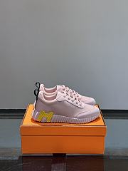 Hermes Bouncing Pink Sneaker - 1