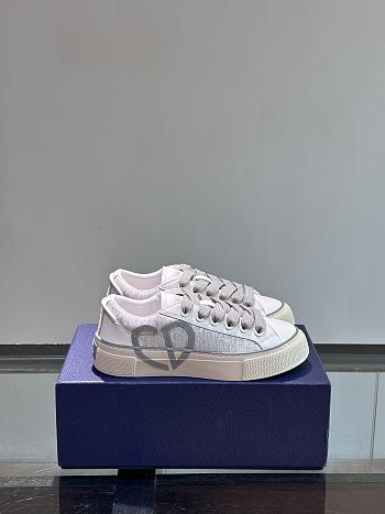 Dior B33 Sneaker Gray Smooth Calfskin Gray