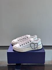 Dior B33 Sneaker Gray Smooth Calfskin Gray - 4