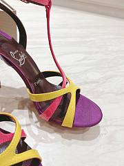 Christian Louboutin Tangueva 100 Satin Sandals - 4