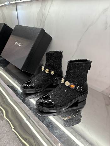 Chanel Black Boots 11