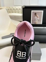 Balenciaga Zen Pink Low Top Sneaker - 2