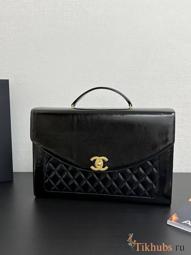 Chanel Briefcase in Black Bag 36x23x7cm - 1