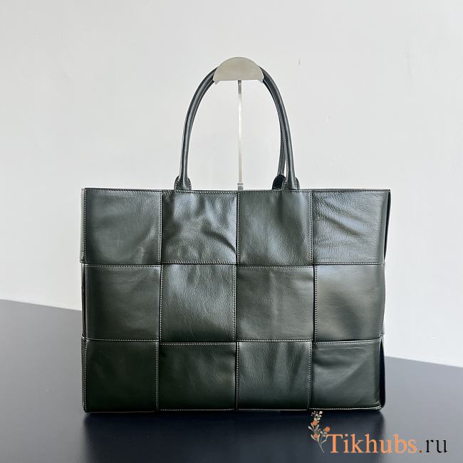 Bottega Veneta Arco Tote Bag Green 46x34x11cm - 1