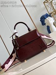 Louis Vuitton LV Cluny BB Bag Bordeaux 28x20x10cm - 1