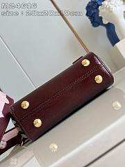 Louis Vuitton LV Cluny BB Bag Bordeaux 28x20x10cm - 3