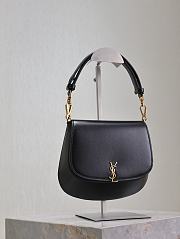 YSL Mini Voltaire Bag Black 21x17.5x8cm - 6