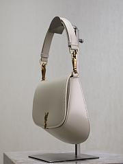 YSL Mini Voltaire Bag White 21x17.5x8cm - 6