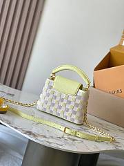 Louis Vuitton LV Capucines Mini Yellow Pink 21 x 14 x 8 cm - 6