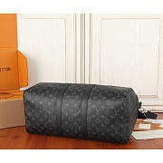 Louis Vuitton LV Keepall Bandoulière 45 Bag Monogram Black 45x27x20cm - 6