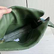 Loewe Flamenco Bag Green Leather 30cm - 6