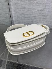 Dior Medium 30 Montaigne Top Handle Bag White 19 x 12 x 8 cm - 4