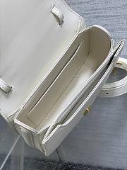 Dior Medium 30 Montaigne Top Handle Bag White 19 x 12 x 8 cm - 2