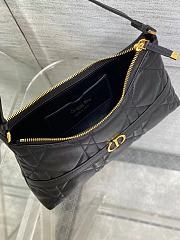 Dior Miss Caro Mini Hobo Shoulder Bag Black 24x14x6.5cm - 6