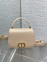 Dior Medium 30 Montaigne Top Handle Bag Beige 19 x 12 x 8 cm - 1