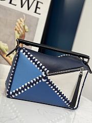 Loewe Puzzle Blue Bag 24x10x14cm - 4