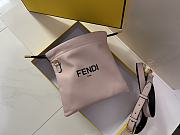 Fendi Pink Leather Handbag 24x24x2cm - 5