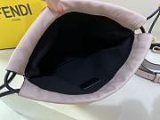 Fendi Pink Leather Handbag 24x24x2cm - 4