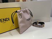 Fendi Pink Leather Handbag 24x24x2cm - 3