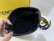 Fendi Black Leather Handbag 24x24x2cm - 6